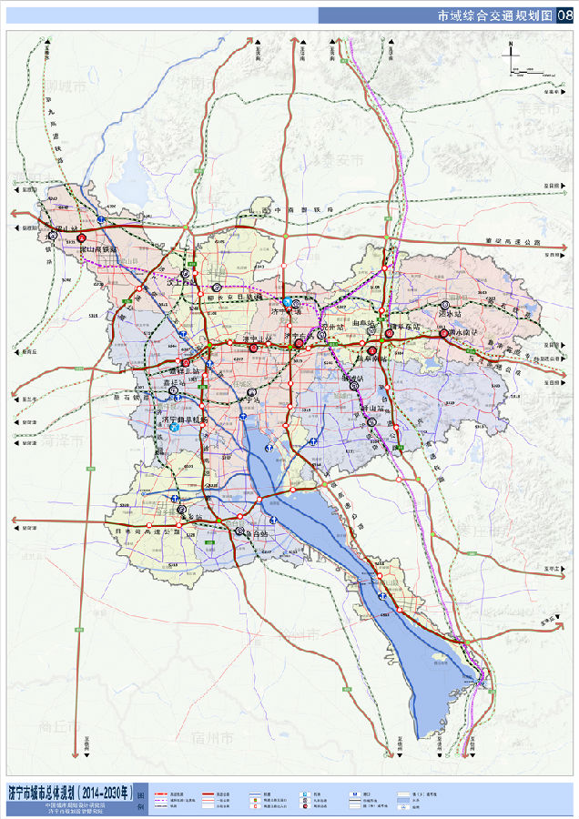 济宁三环路道路规划图片